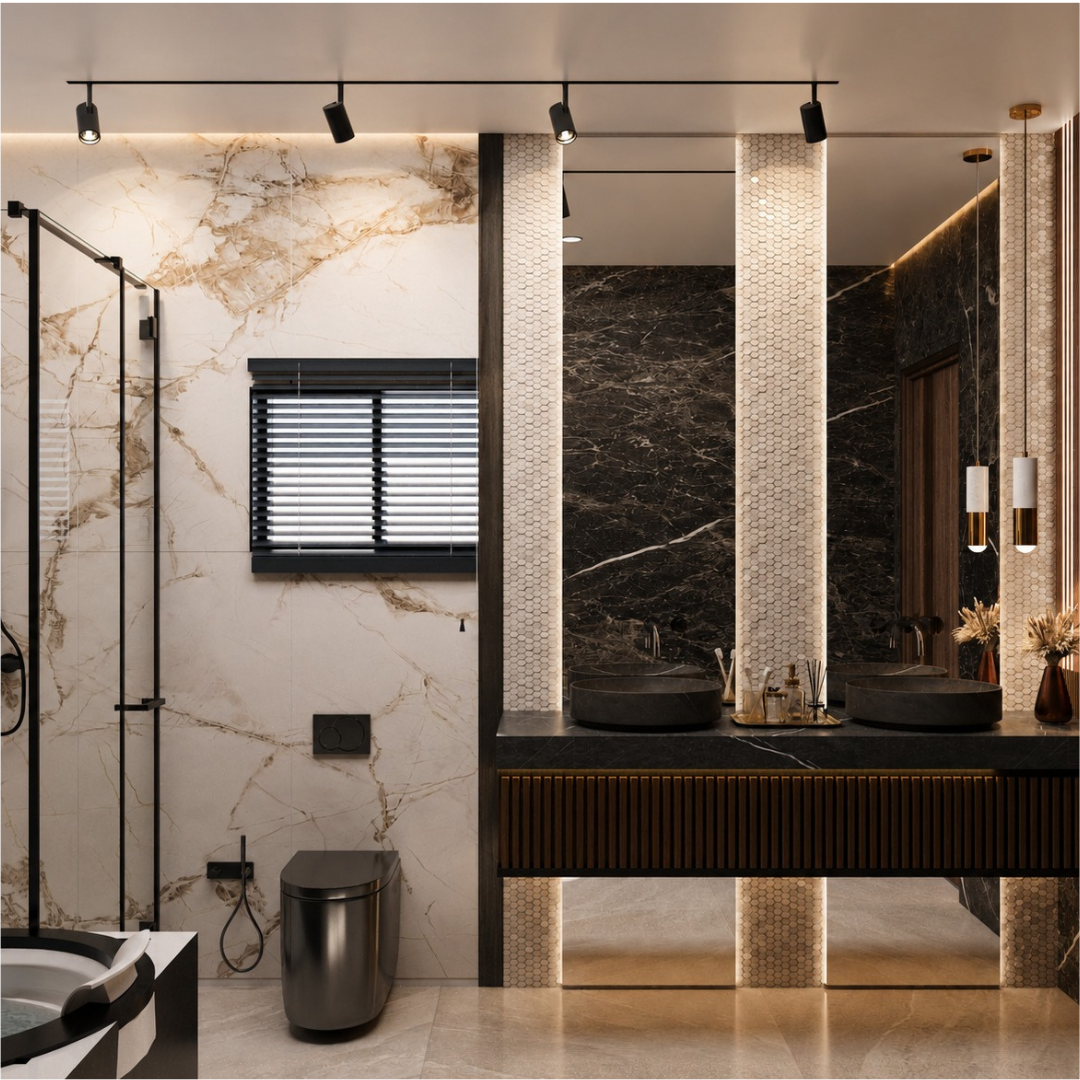 washrooms