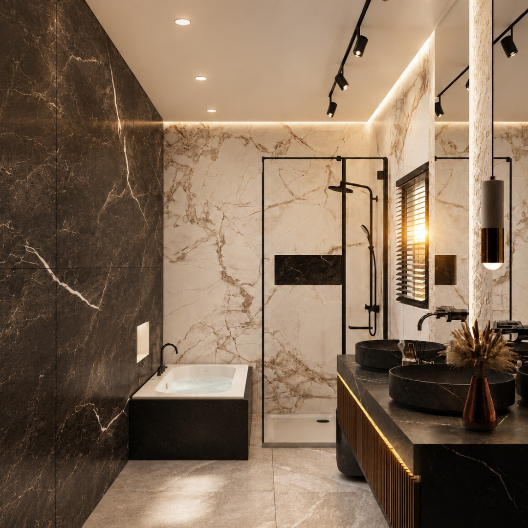 washrooms