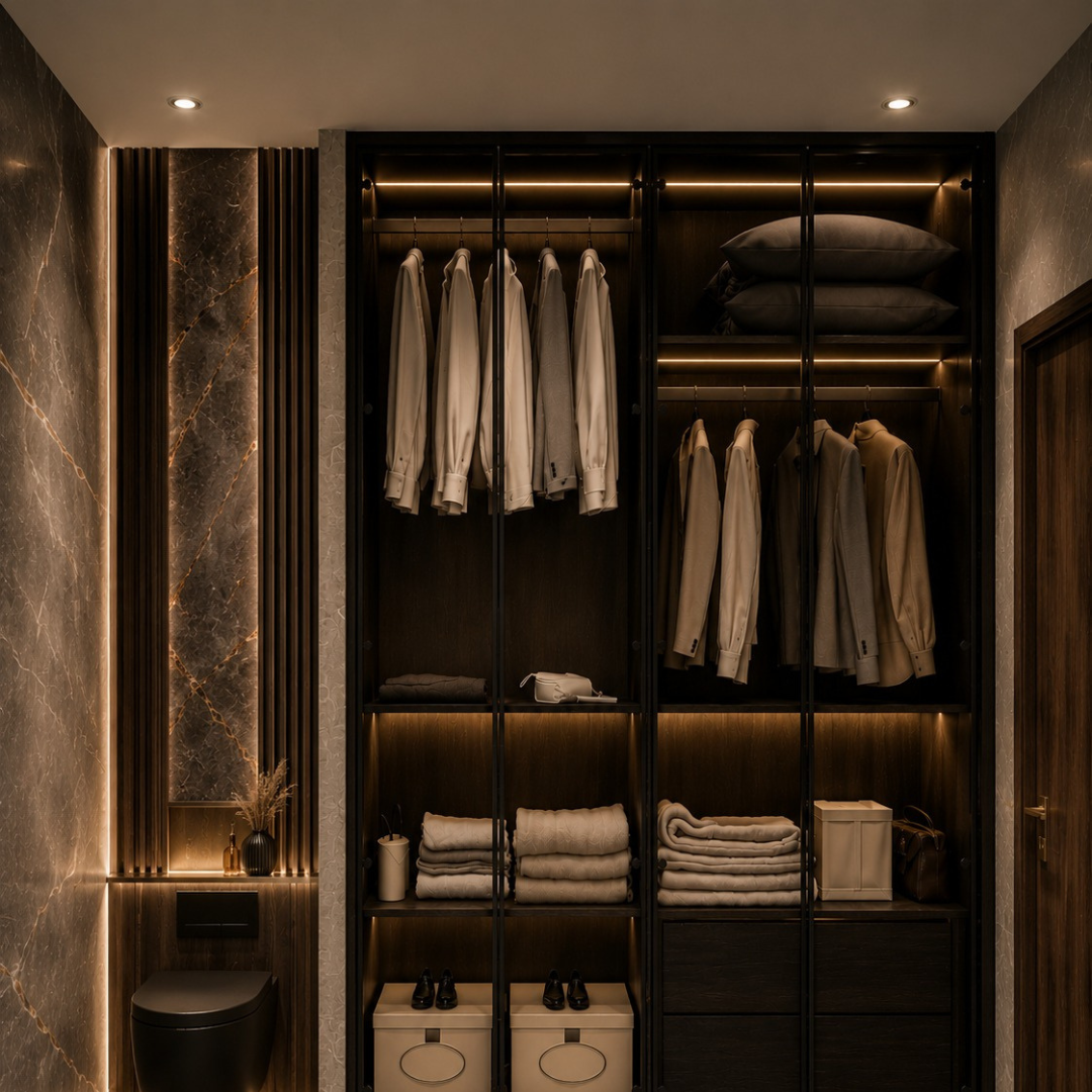 washrooms